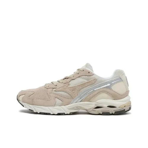 Кроссовки для бега Mizuno Wave Rider 10, низкий топ, бежевый, коричневый, унисекс
