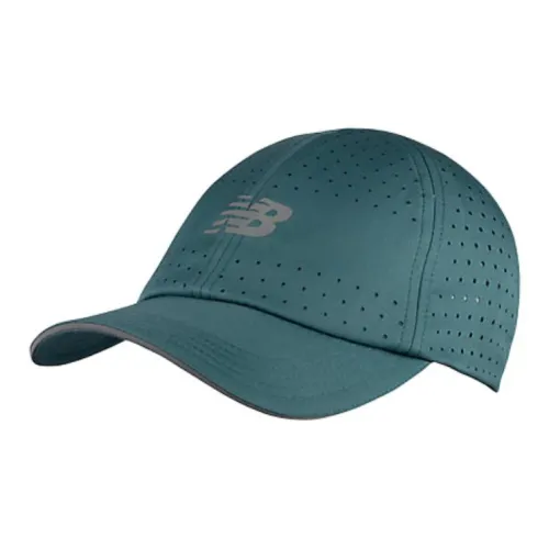 New Balance Переработанный полиэстер Кепки Унисекс Еловый зеленый