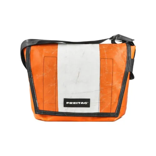 FREITAG Полиэстер Курьерская сумка Сумка через плечо Сумка на плечо Унисекс Оранжевый