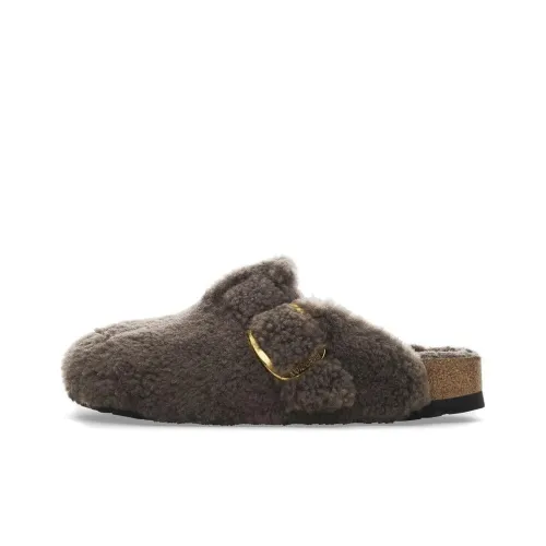 Birkenstock Домашние тапочки Женские Коричневый Узкая версия