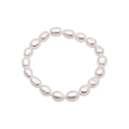 NATURALLYJOJO Жемчужные браслеты Женские Белые