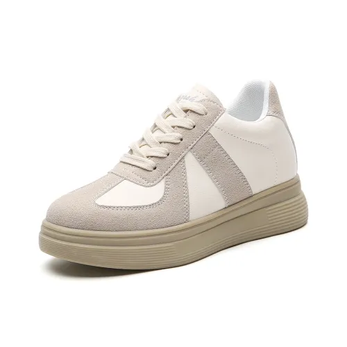 Reivanti Low Топ Скейтборд Кроссовки Женские Бежевые