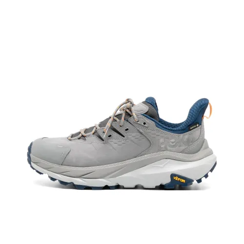 GOOD On YOU x HOKA ONE ONE Kaha 2 Low GTX Противоскользящий Устойчивый к истиранию Низкий Топ Походная обувь Мужская Серый