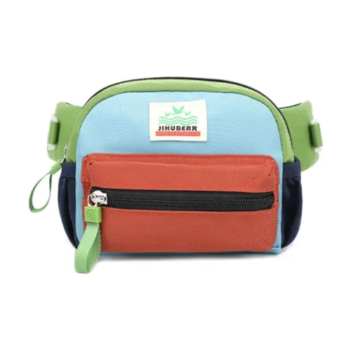 Almost Bear Полиамид Сумка через плечо Стандартная Унисекс Оранжевый Желтый Синий