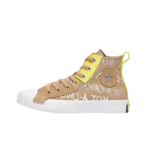 Конверс High Топ Kids Кеды Хаки Подростки