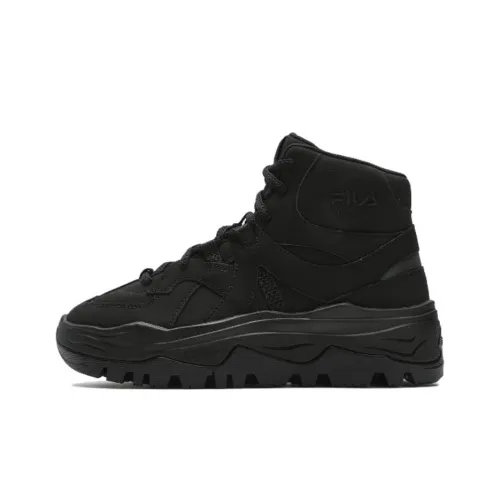 FILA Amica MID Топ Повседневный Женский Черный