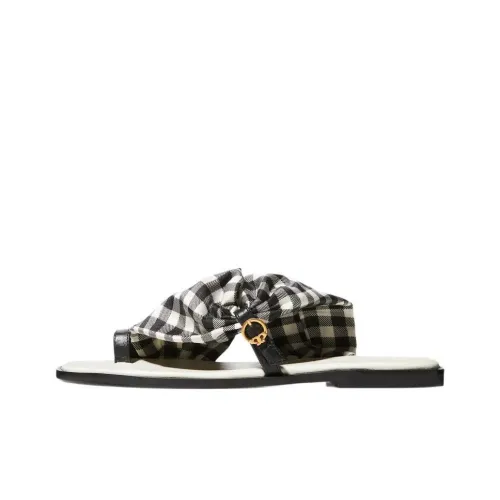 Tory Burch Слипоны Черные Женские