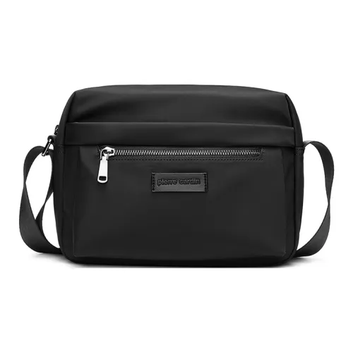 PIERRE CARDIN Сумка через плечо из ткани стандартная мужская черная