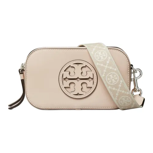 TORY BURCH Miller Лакированная кожа Camera Сумка Сумка через плечо Мини Женская Розовая