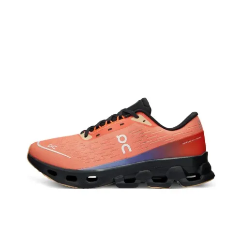On Running Slip-resistant Abrasion-resistant Low Top Casual Running Shoes Women's Orange На беговую дорожку On Running противоскользящие устойчивые к истиранию низкий топ повседневные беговые кроссовки женский апельсин