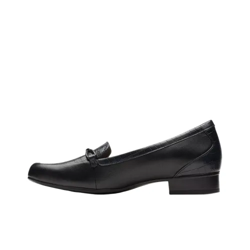 Clarks Juliet SHINE Лоферы 2,5 см Женские Черные