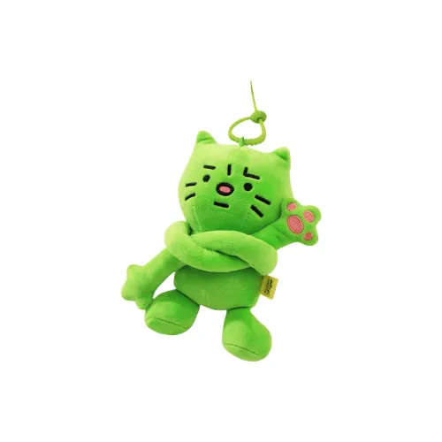 Cool Fun Anxious Зеленая кошка Boogie Куклы Плюшевый Подвеска 24 см Рекомендуемый рост