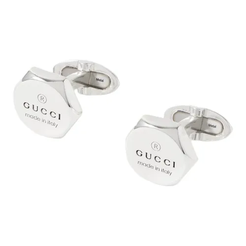 GUCCI Серебряные запонки Мужские Серебряные