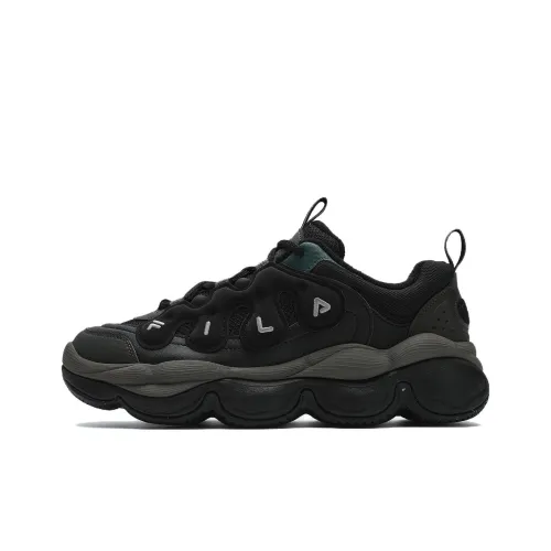 FILA PEASE Повседневный Низкий Топ Черный/Ночной Лесной Зеленый Мужской