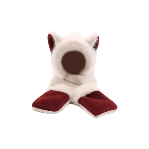 Haoguan Полиэстер Капюшоны и Плюшевые Шапки Женские