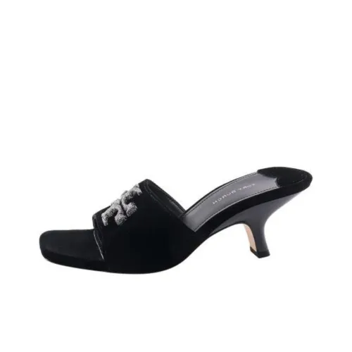 Tory Burch Слипоны Женские Черные