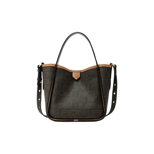 FION Искусственная кожа Одно плечо Сумка Средний Женский Кофейный Верблюжий