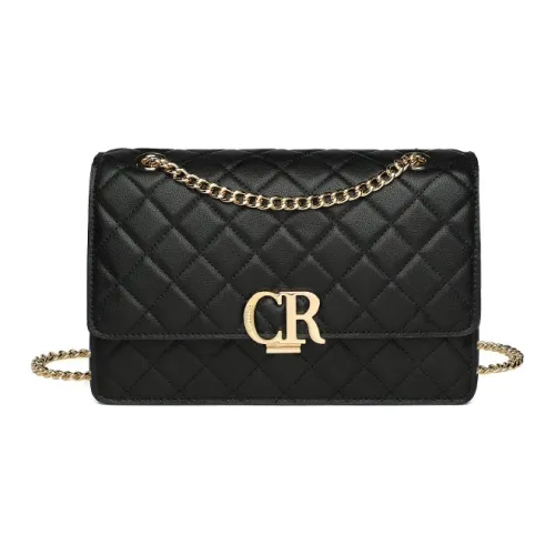 Крокодил Коровья кожа с микрофибровой синтетической кожей через плечо Сумка Женская Черная Зеленая