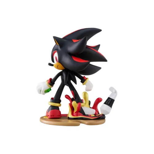 BUSHIROAD Ежик Ник Темная тень PalVerse Бледный. 'Sonic the Hedgehog' Соник Лето Фигурки в стиле чиби