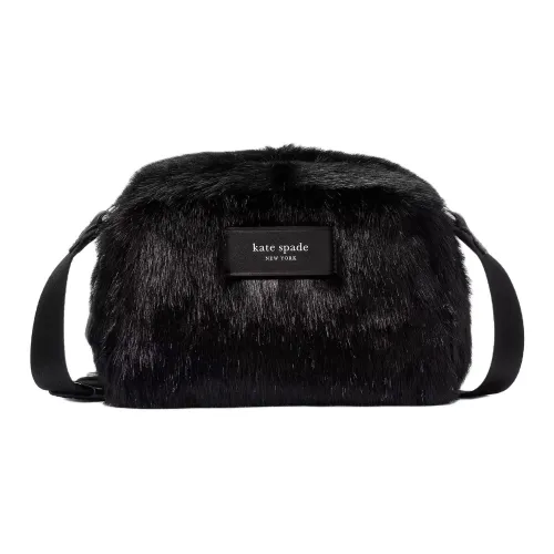 Kate Spade Искусственный мех Сумка через плечо Стандартная Женская Черная
