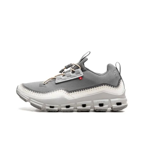 On Cloudaway Slip-resistant Abrasion-resistant Low Top Casual Shoes Women's Gray На Cloudaway противоскользящий устойчивый к истиранию низкий топ повседневная обувь женский серый