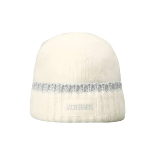 Jacquemus Пряжа Шапки-бини Женские Экрю