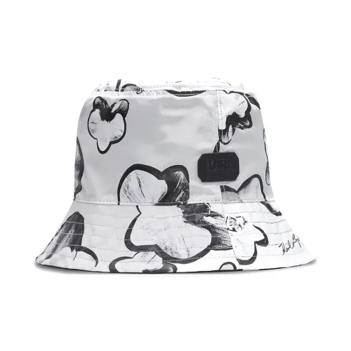Karl Lagerfeld Полиэстер Шляпы ведра Женские Белые