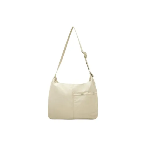 COS Полиамид Смешанный с Полиэстер Курьерская Сумка Сумка через плечо Стандартная Мужская Бежевая