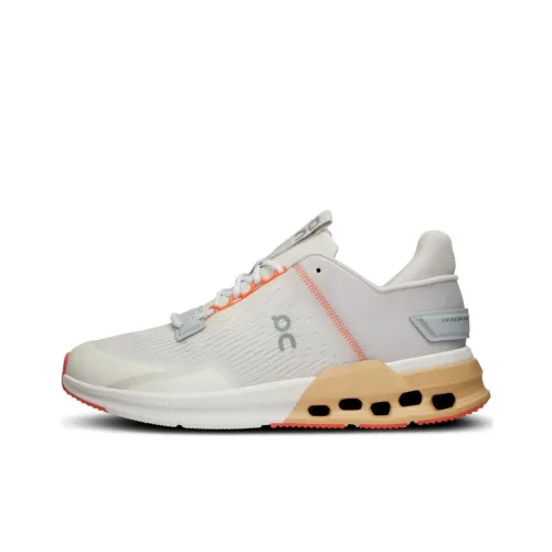 On Running Slip-resistant Abrasion-resistant Low Top Casual Running Shoes Women's White На беговые кроссовки On Running противоскользящие устойчивые к истиранию низкий топ повседневные беговые женские белые