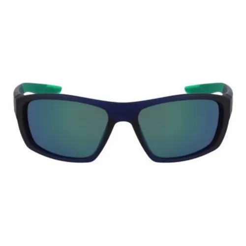 Nike Plastic Rectangular Sunglasses Unisex Green Найк Пластиковые Прямоугольные Солнцезащитные Очки Унисекс Зеленые