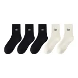 5 пар (Черный 3 + Белый 2)