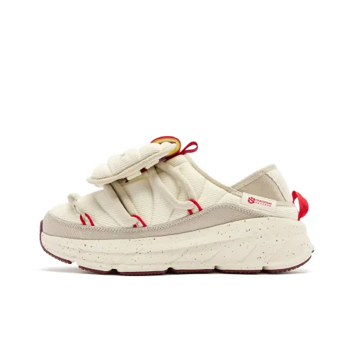 QIAODAN Ode Low Топ Повседневный Мужской Бежевый Красный