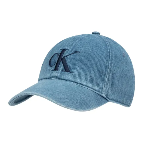 Calvin Klein Хлопок Бейсболки Унисекс Джинсовый Синий