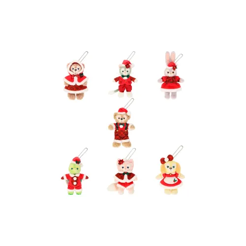 Disney 2024 Christmas Collection Кукольный комплект Плюшевый подвеска Трумпеты Высокий Токийский Дисней