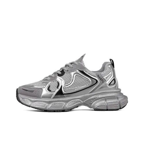 Craftsman Gang Амортизация Дышащий Легкий Низкий Топ Кроссовки с Толстой Подошвой Женские