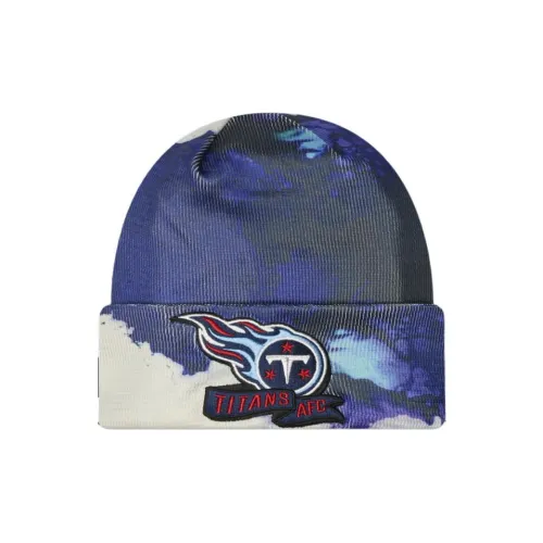 New Era Трикотажная ткань Полиэстер Шапки-бини Мужской Синий