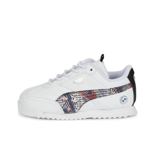 PUMA BMW MMS Roma Via Низкий Топ Повседневная Обувь Мужская Белая