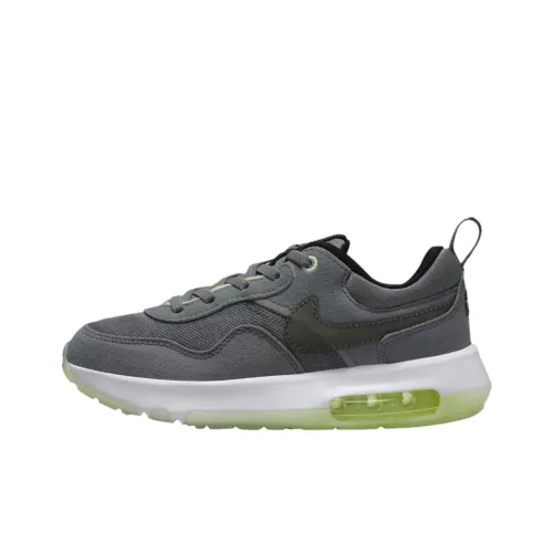 Nike Air Max MOTIF Low Топ Детские беговые кроссовки Серый Зеленый Детский