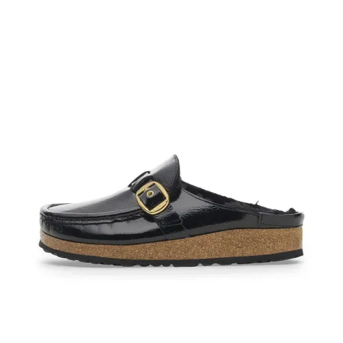 Birkenstock Abrasion Resistant Домашние тапочки Женские Черный Узкая версия