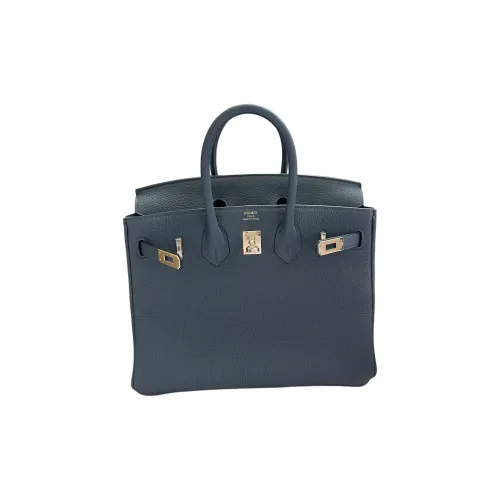 HERMES Birkin Коровья кожа Togo Сумка Birkin Сумка Женская H0 Misty Серый