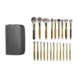 21 Шт Flip-Page Кожа Сумка на Молнии