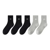 5 пар (Черный 3 + Серый 2)