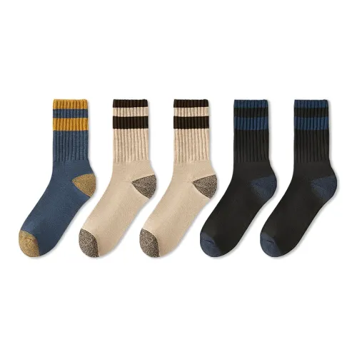 Mulong Family Носки Crew Мужские упаковка из 5 пар