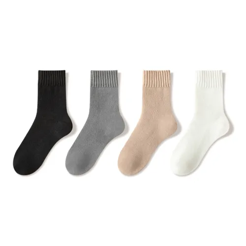 JIAZINI Носки Crew Мужские упаковка из 4 пар