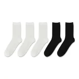 5 пар (3 белых + 2 черных)