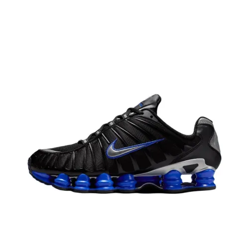 Nike Shox TL Series Slip-resistant Abrasion-resistant Low-top Беговые кроссовки Унисекс Черный