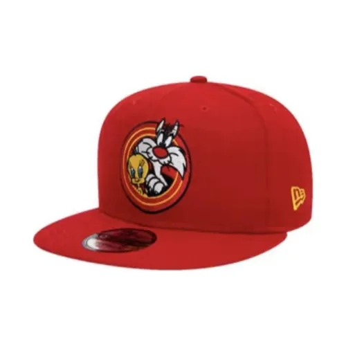 New Era Полиэстер Кепки Унисекс Красный