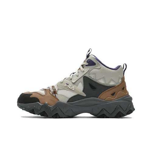 FILA Oakmont Casual High Top Fossil Brown/Tobacco Brown Men's