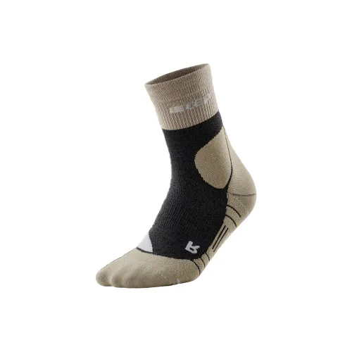 Cep Hiking Merino MID CUT Компрессионные носки Высокие носки Мужские 1 упаковка Песочный