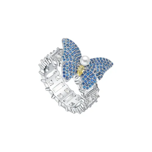 BABYBEI 925 стерлинговое серебро жемчужная раковина кольца женские